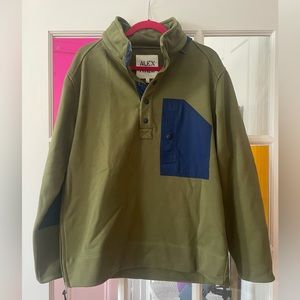 Alex Mill Colorblock Pullover Sweatshirt / Windbreaker